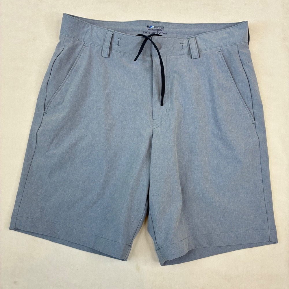 Vineyard Vines Performance Shorts Mens 28 Blue OTG Offshore Stretch Golf Hiking